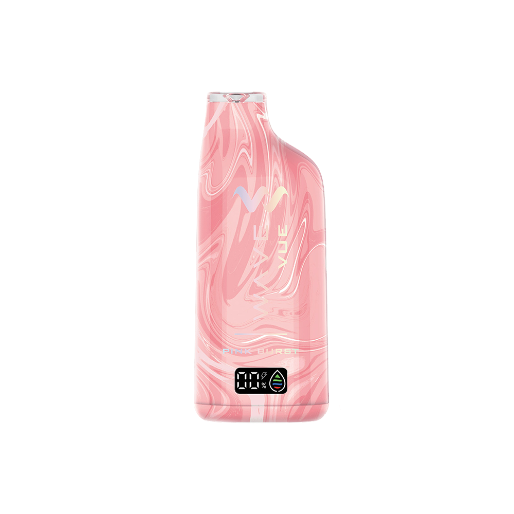 Wave Vue Disposable | 10000 Puff | 18mL | 50mg | MOQ 5 | Pink Burst