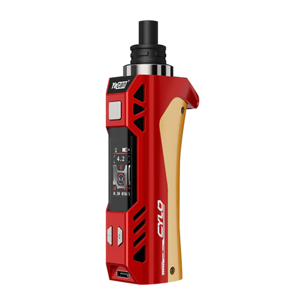 Yocan Cylo Wax Vaporizer Red/Gold