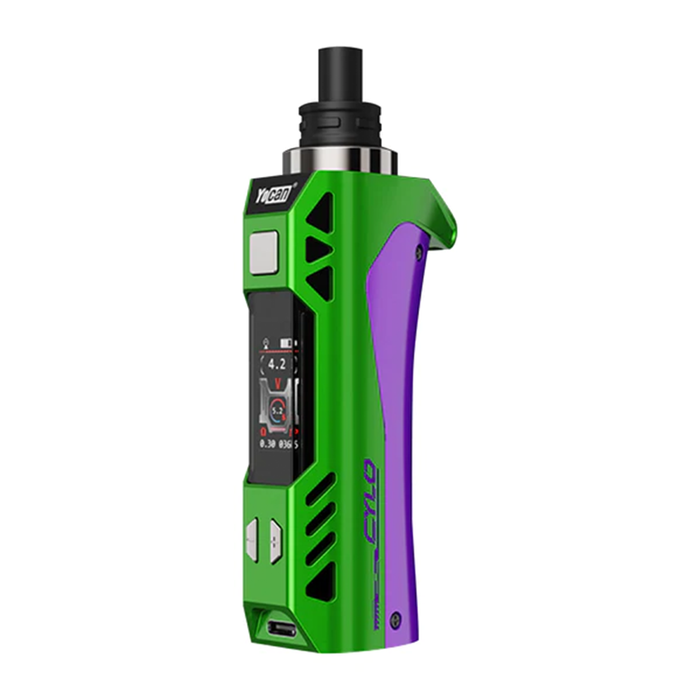 Yocan Cylo Wax Vaporizer Green/Purple