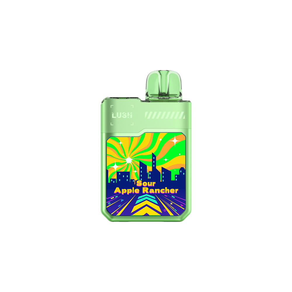 Geek Bar Digi Flavor Lush Disposable | 20000 Puffs | 18mL | 50mg | MOQ 5 | Sour Apple Rancher