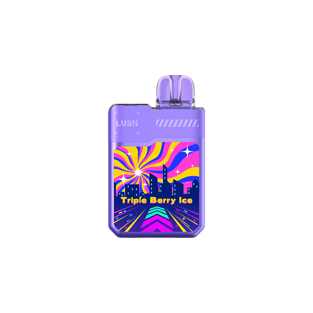 Geek Bar Digi Flavor Lush Disposable | 20000 Puffs | 18mL | 50mg | MOQ 5 | Triple Berry Ice