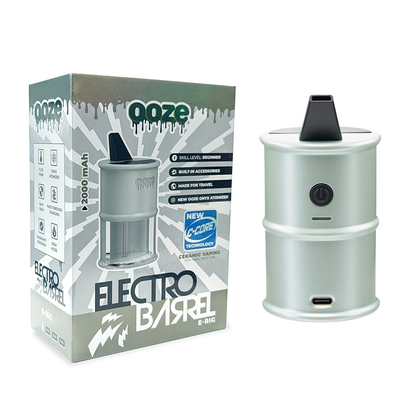 Ooze Electro Barrel Dab Rig (2000mAh) Fresh Sage