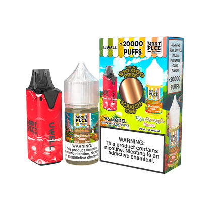 Collab Bundle – Uwell V6 Disposable Device + Daddy’s Vapor 30mL Juice | 
