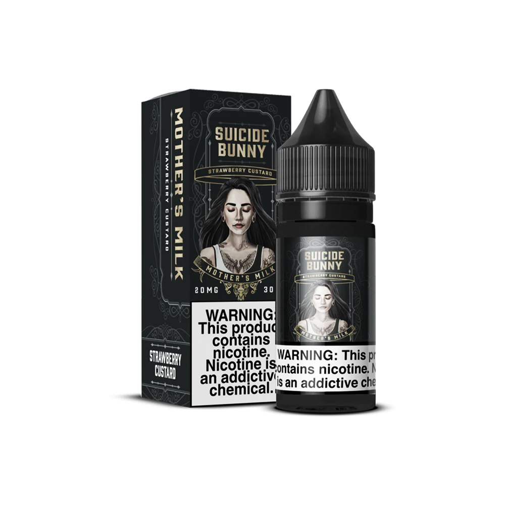 Suicide Bunny Salt Series E-Liquid 30mL (Salt Nic) Mother's Milk