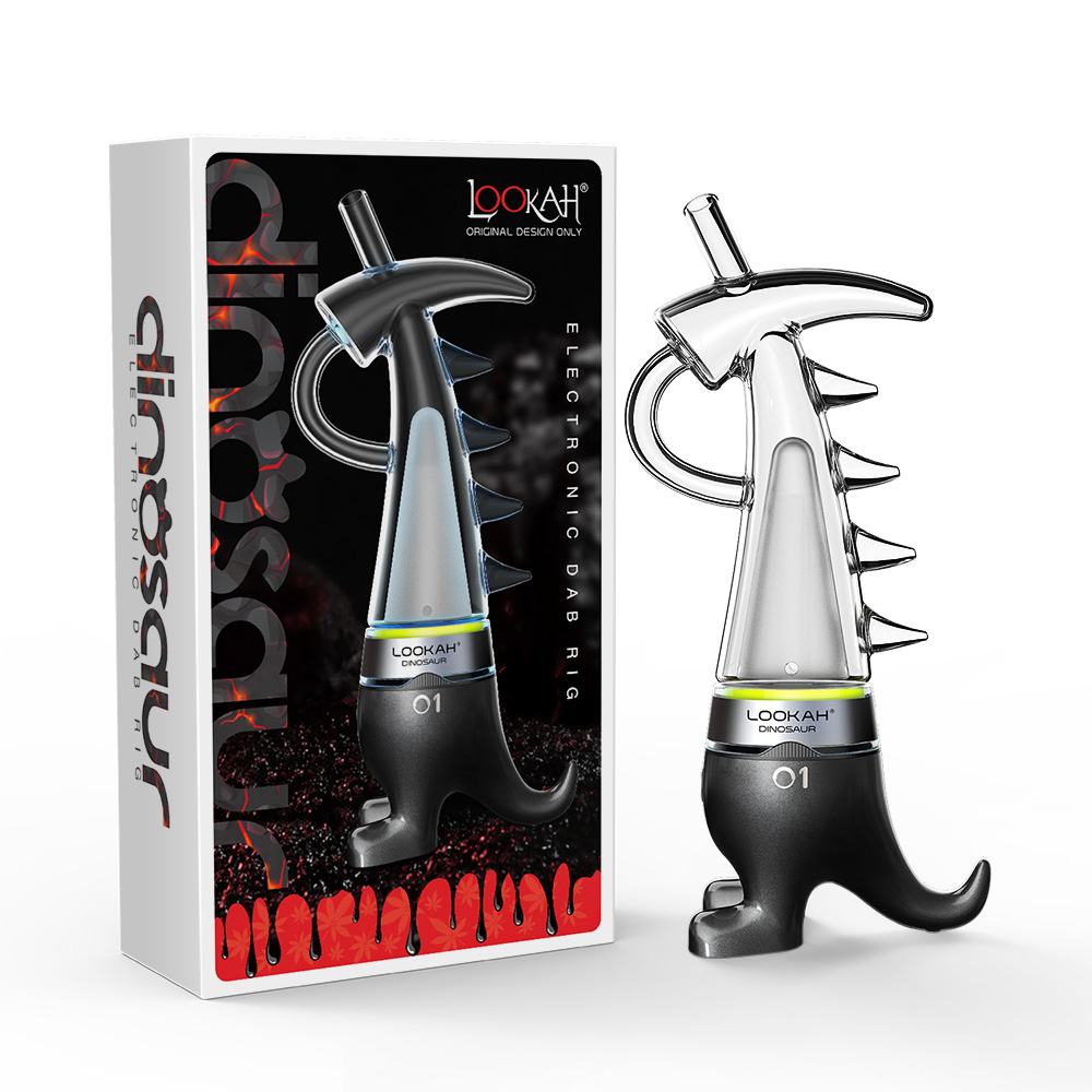 Lookah Dinosaur E-Dab Rig Black