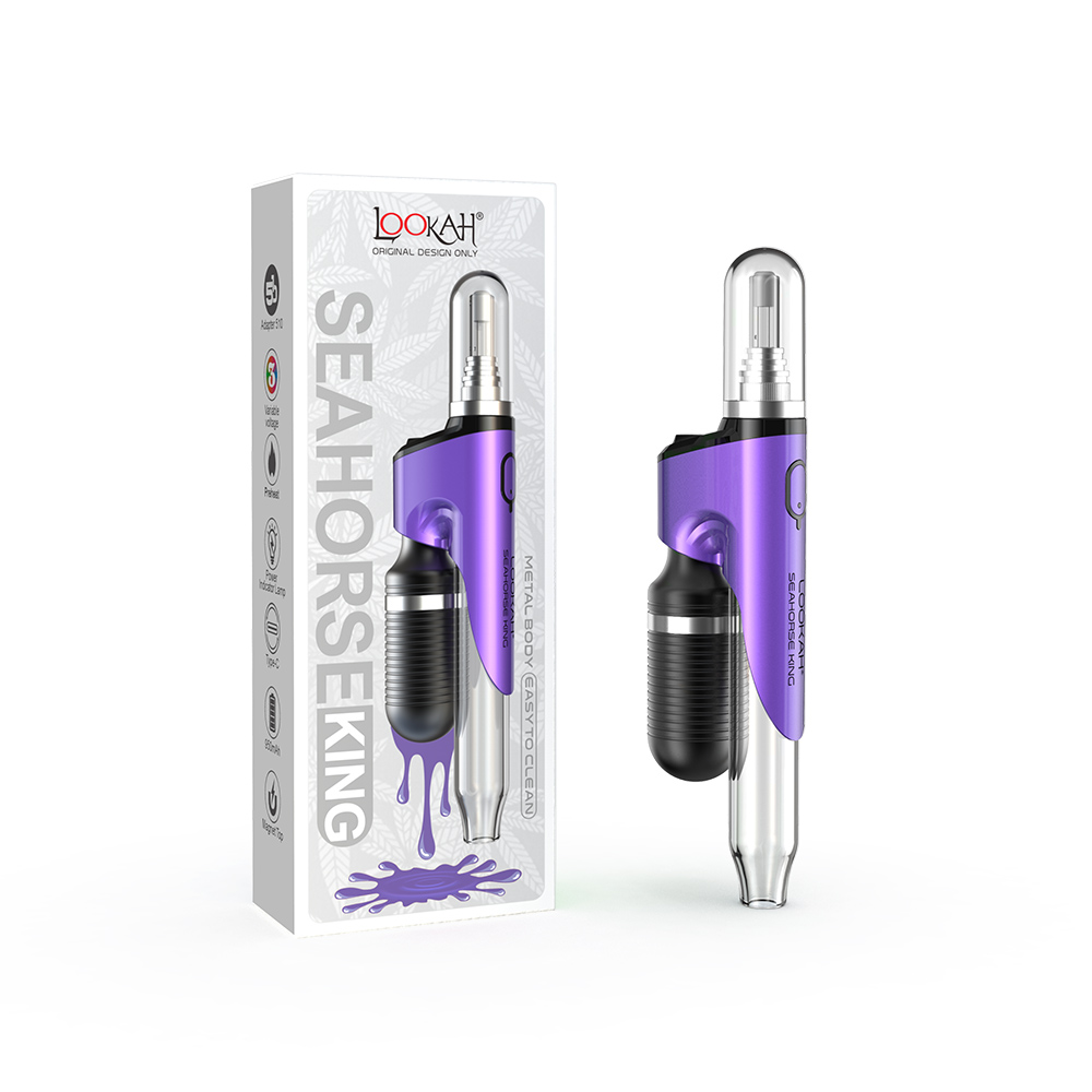 Lookah Seahorse King E-Dab Pen Purple