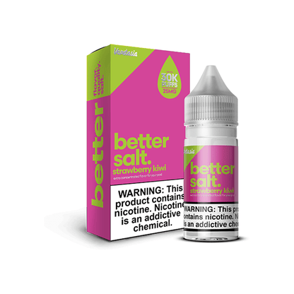 Vapetasia Salt Series E-Liquid | 30k Puffs | 25mg | Better Salt | Strawberry Kiwi with packaging