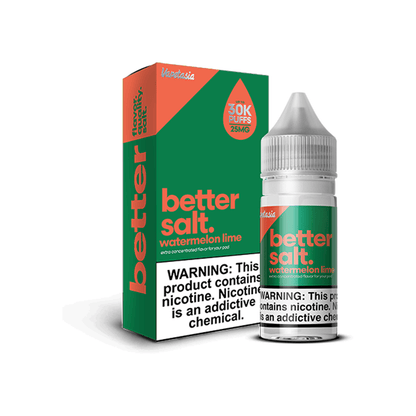 Vapetasia Salt Series E-Liquid | 30k Puffs | 25mg | Better Salt | Watermelon Lime with packaging