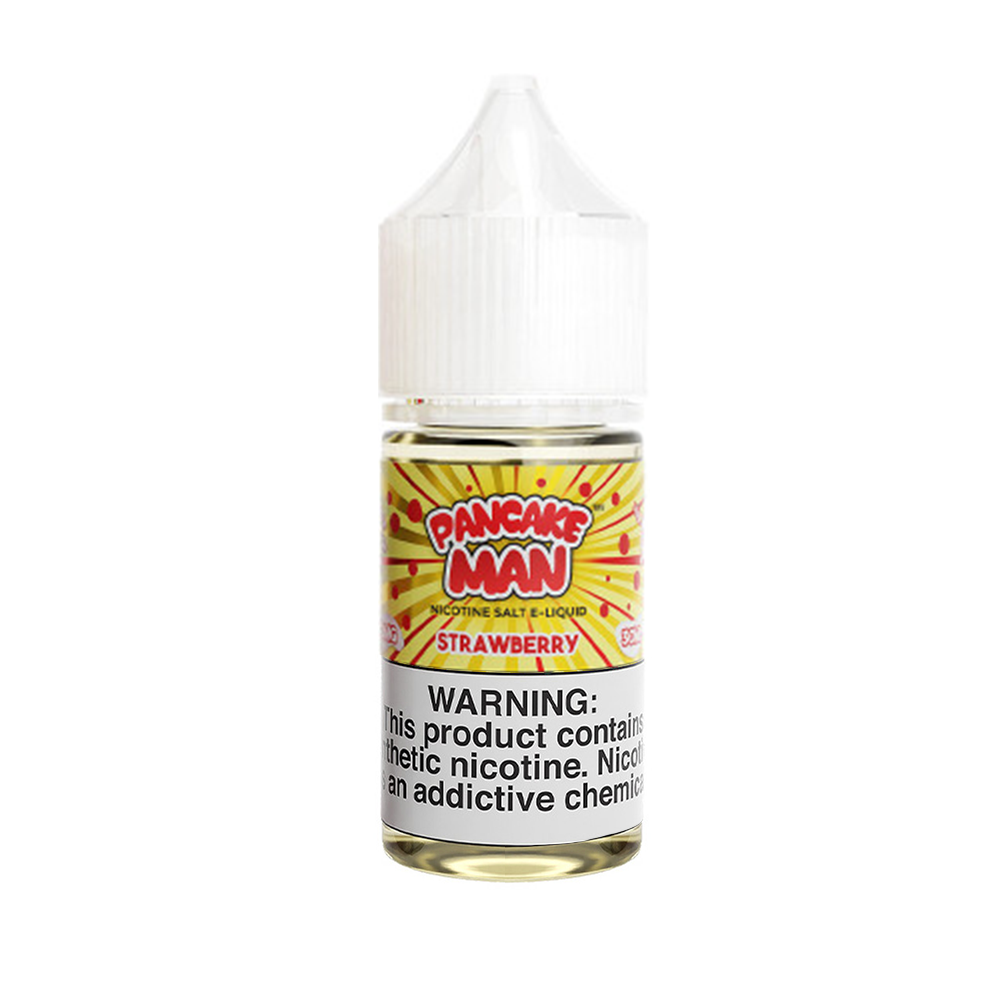 Pancake Man Salt Series E-Liquid 30mL (Salt Nic) - Strawberry