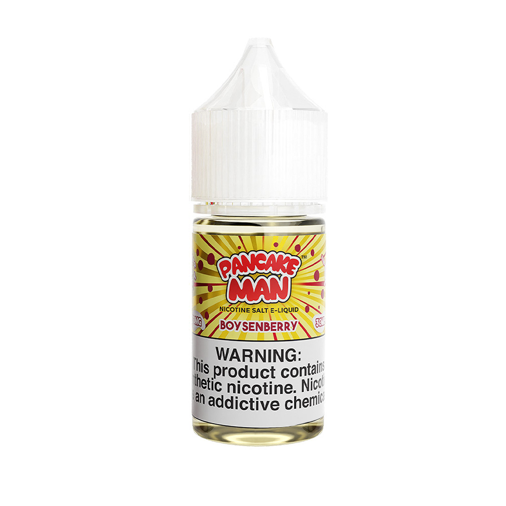 Pancake Man Salt Series E-Liquid 30mL (Salt Nic) - Boysenberry