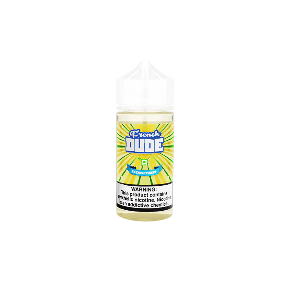 French Dude Series E-Liquid 100mL (Freebase) - Apple Fritter