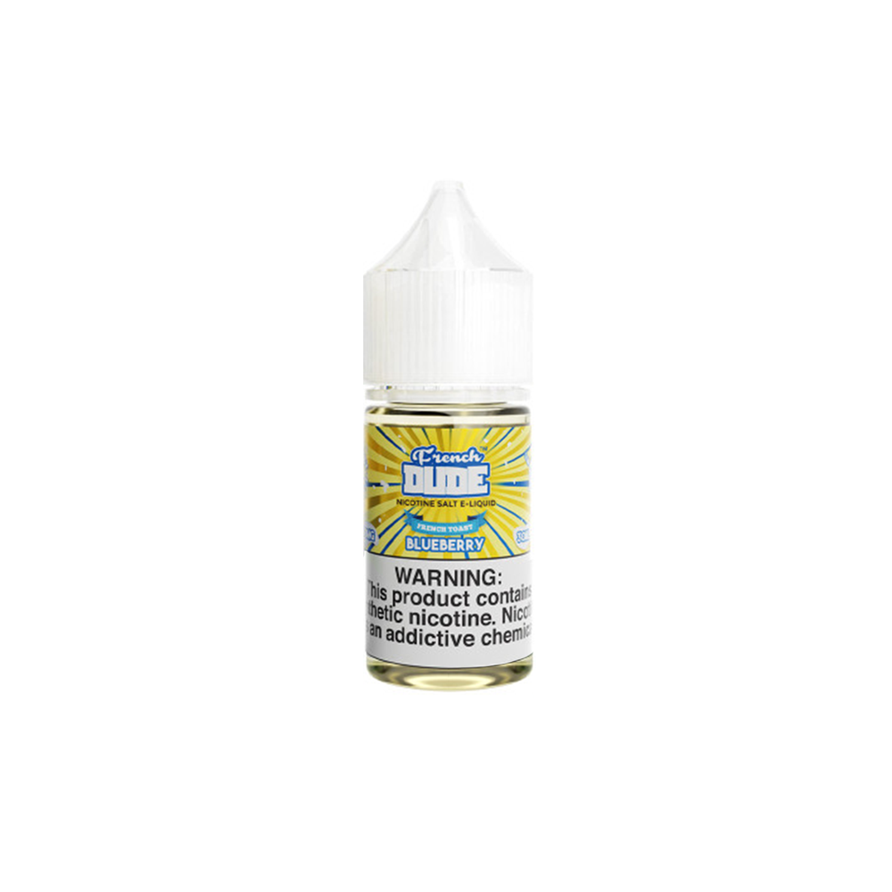 French Dude Salt Series E-Liquid 30mL (Salt Nic) - Blueberry