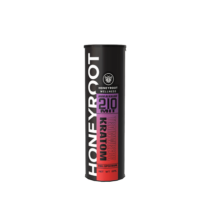 Honeyroot Kratom Liquid Shot (24ct Display) - 210MIT Trainwreck