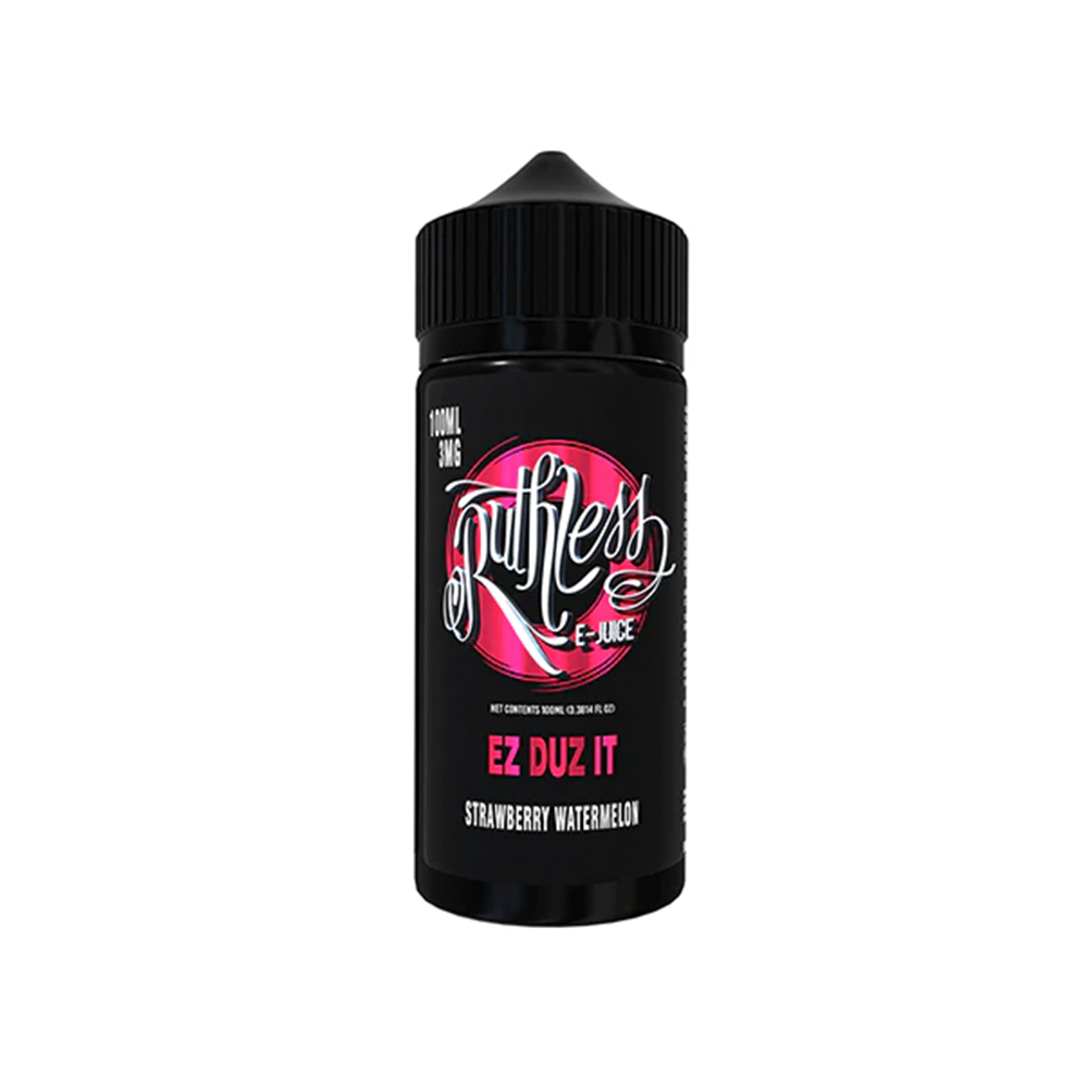 Ruthless Series E-Liquid 100mL (Freebase) Ez DUz It