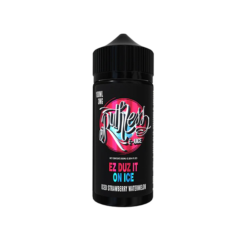 Ruthless Series E-Liquid 100mL (Freebase) Ez Duz It on Ice