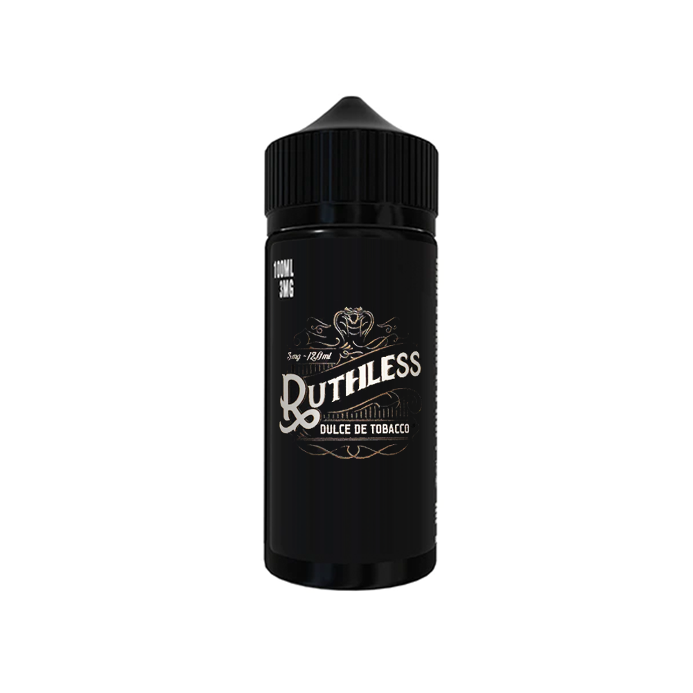 Ruthless Series E-Liquid 100mL (Freebase) Dulce De Tobacco