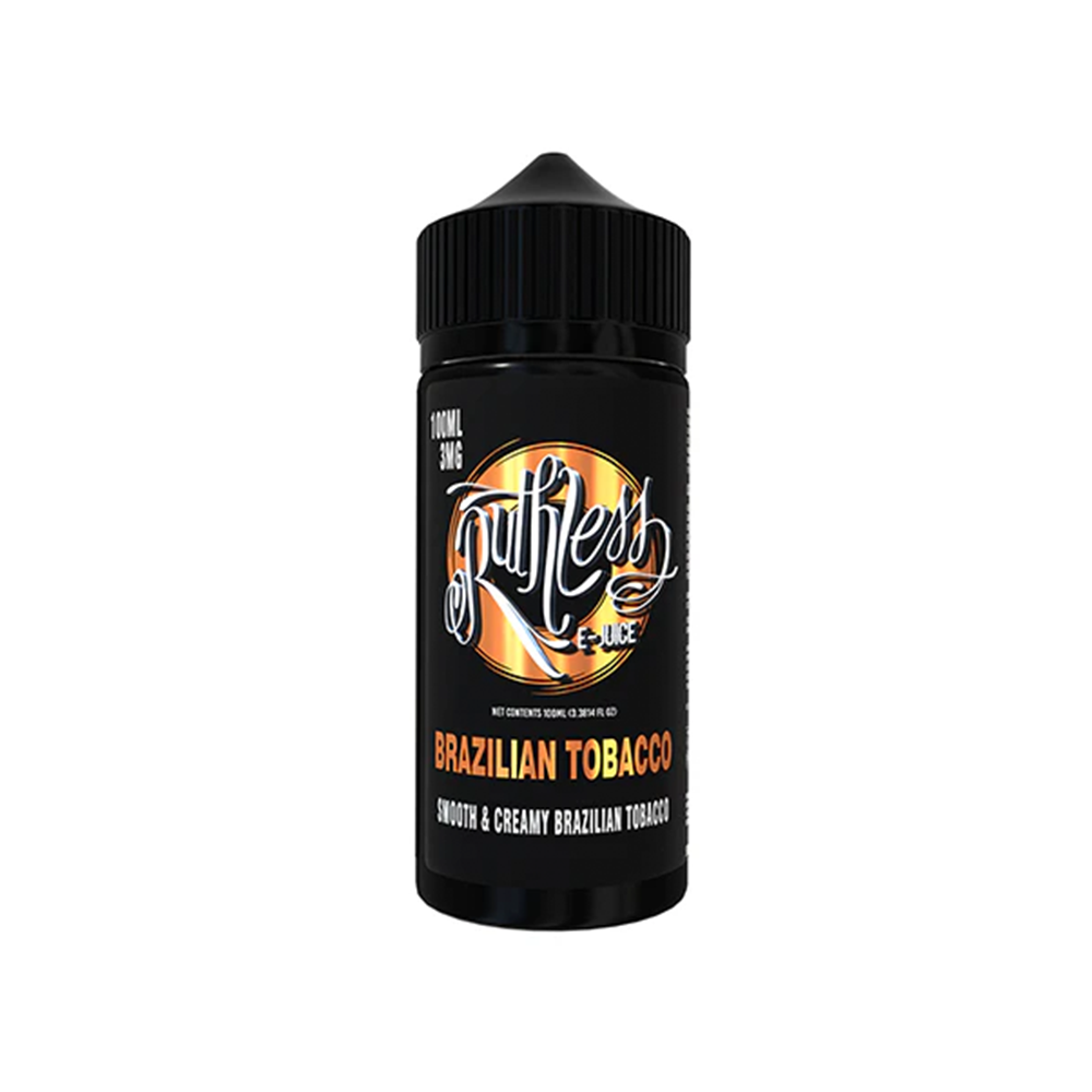 Ruthless Series E-Liquid 100mL (Freebase) Brazilian Tobacco