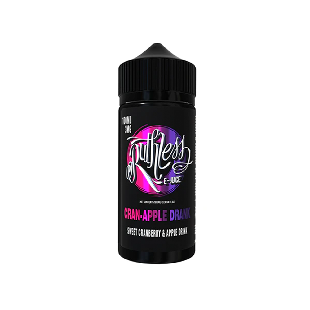 Ruthless Series E-Liquid 100mL (Freebase) Cran-Apple Drank