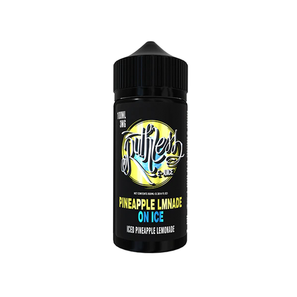 Ruthless Series E-Liquid 100mL (Freebase) Pineapple Lmnade on Ice