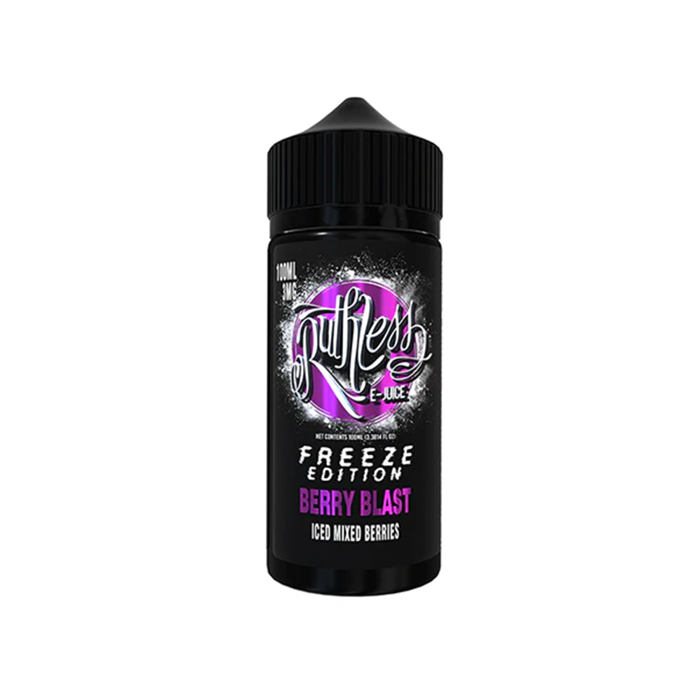 Ruthless Series E-Liquid 100mL (Freebase) Berry Blast Iced