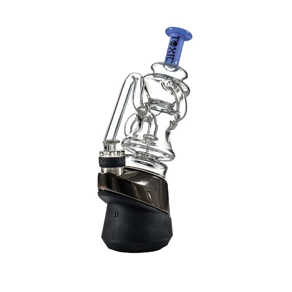 MKGlass TXAT15 Toxic Puffco Glass Attachment (Attachment Only) - Jade Blue