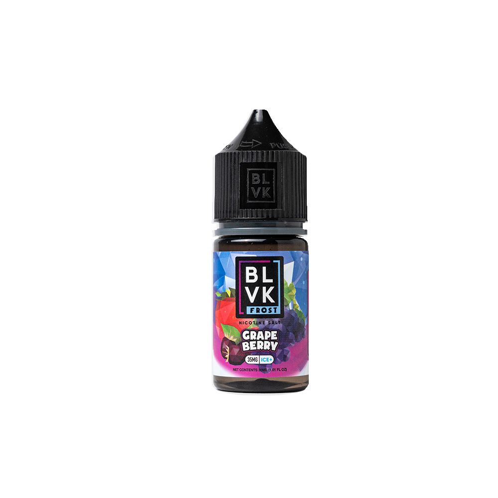 BLVK TFN Series Salt E-Liquid 30mL (Salt Nic) Frost - Grape Berry