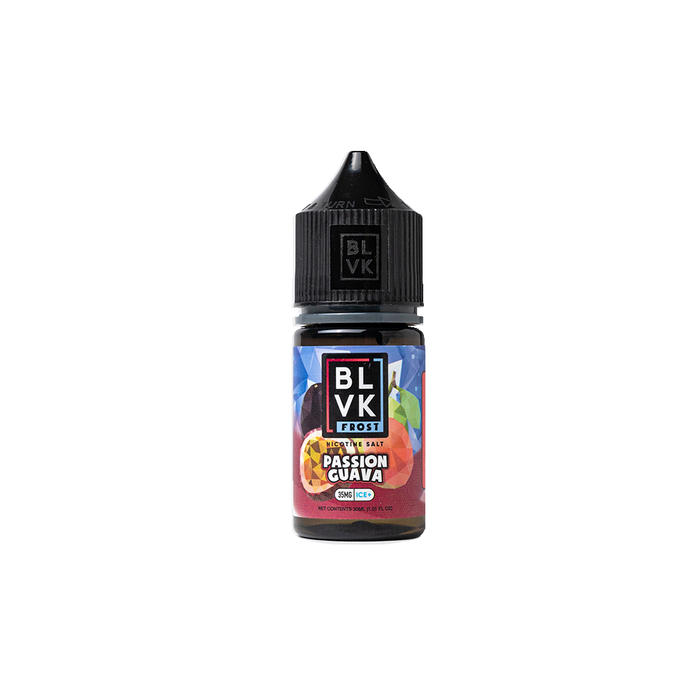 BLVK TFN Series Salt E-Liquid 30mL (Salt Nic) Frost - Passion Guava