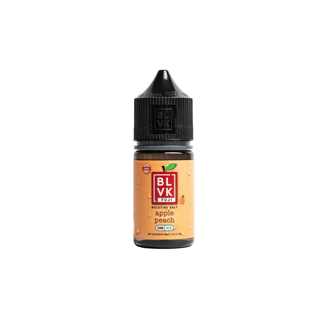 BLVK TFN Series Salt E-Liquid 30mL (Salt Nic) Fuji - Apple Peach