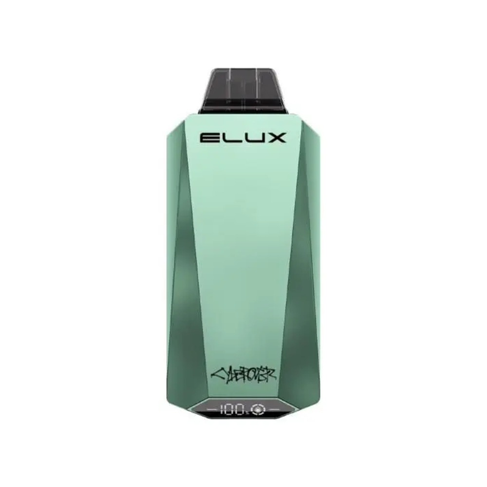Elux Cyberover Disposable | 18000 Puffs | 18mL | 50mg | MOQ 5 | Miami Mint