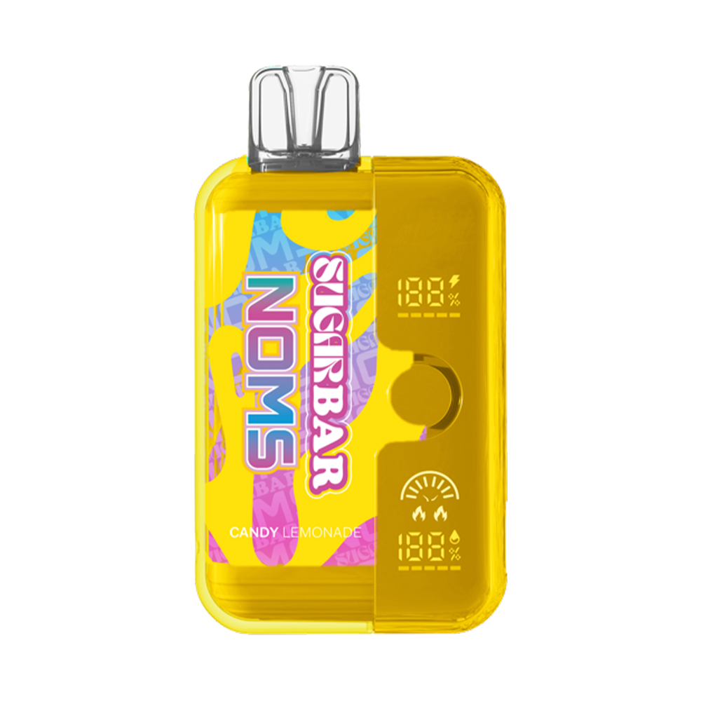 Sugarbar Noms Dual Tubro Disposable | 18000 Puffs | 16.5mL | 50mg | MOQ 5 | Candy Lemonade