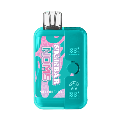 Sugarbar Noms Dual Tubro Disposable | 18000 Puffs | 16.5mL | 50mg | MOQ 5 |  Melon Duo