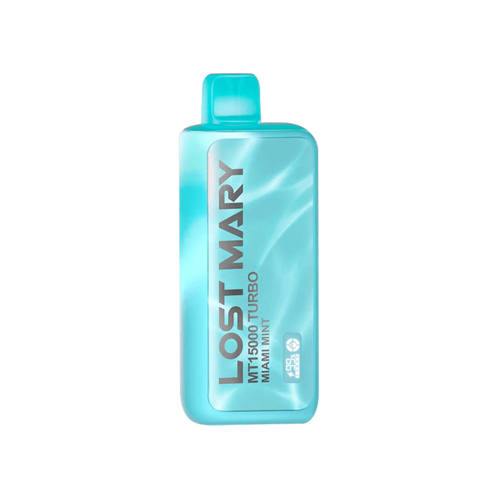 Lost Mary MT15000 Turbo Disposable 15000 Puffs 16mL 50mg – MOQ 5 - Miami Mint