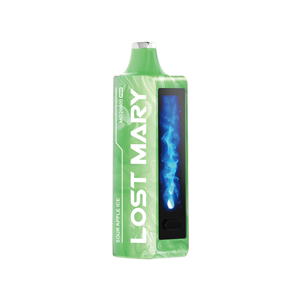 Lost Mary MO20000 Pro Disposable 20000 Puffs 18mL 50mg | MOQ 5-Sour Apple Ice