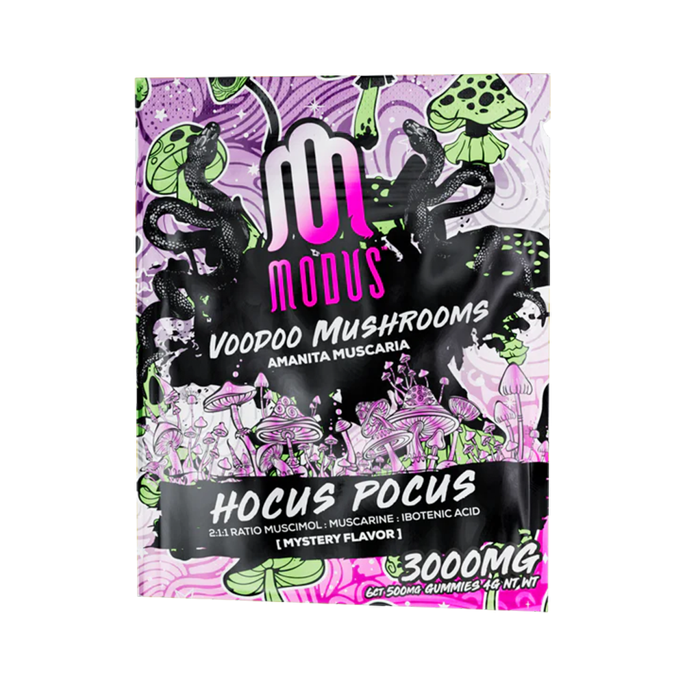 Modus Voodoo Mushroom Gummies (3000mg 6ct Pouch) | Hocus Pocus