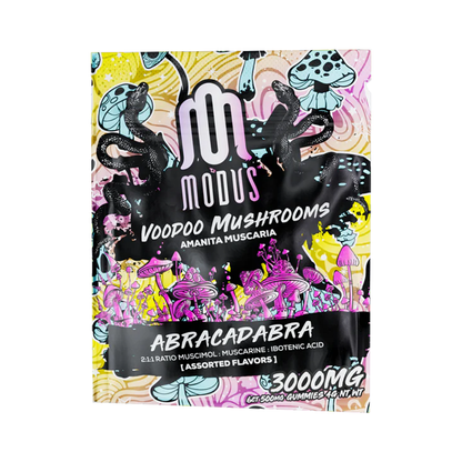 Modus Voodoo Mushroom Gummies (3000mg 6ct Pouch)| Abracadabra