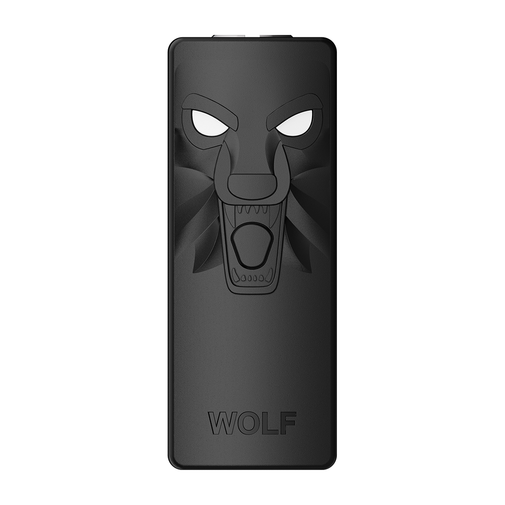 Yocan Kodo Animal Series 510 Battery Mod (10pc Display) | Black Wolf