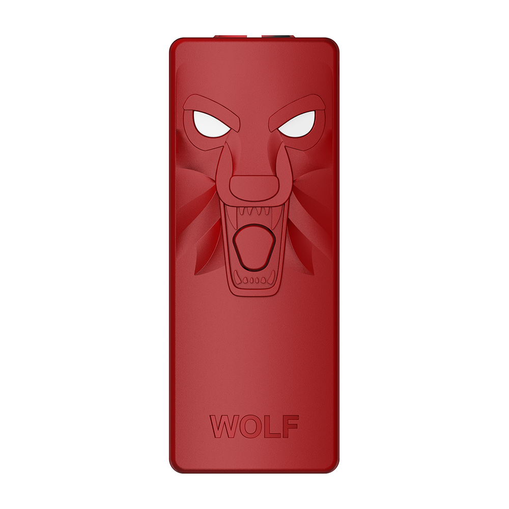 Yocan Kodo Animal Series 510 Battery Mod (10pc Display) | Red Wolf