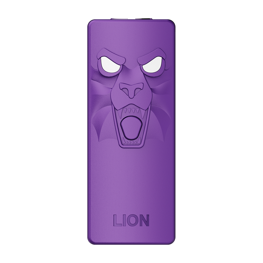 Yocan Kodo Animal Series 510 Battery Mod (10pc Display) | Purple Lion