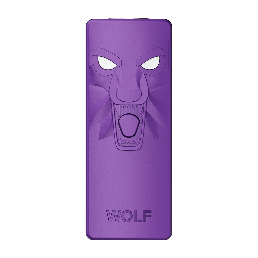 Yocan Kodo Animal Series 510 Battery Mod (10pc Display) | Purple Wolf