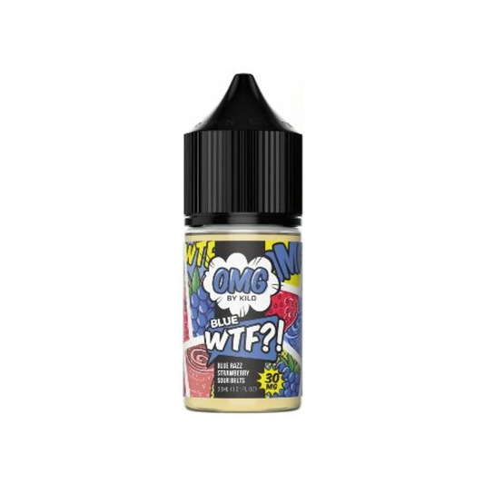 OMG TFN Salt Series E-Liquid 30mL (Salt Nic) - Blue WTF