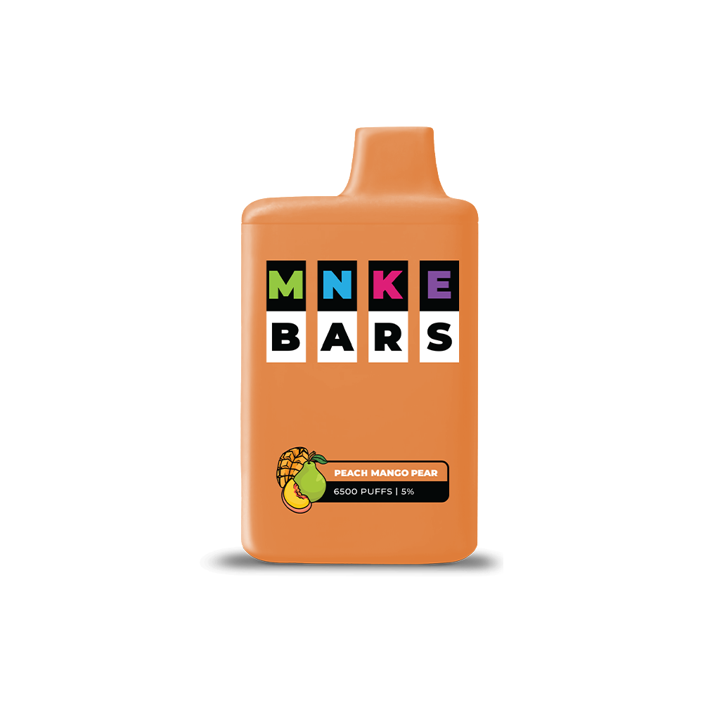 MNKE Bars XL Disposable 25000 Puffs 18mL 50mg | MOQ 5 - Peach Mango Pear