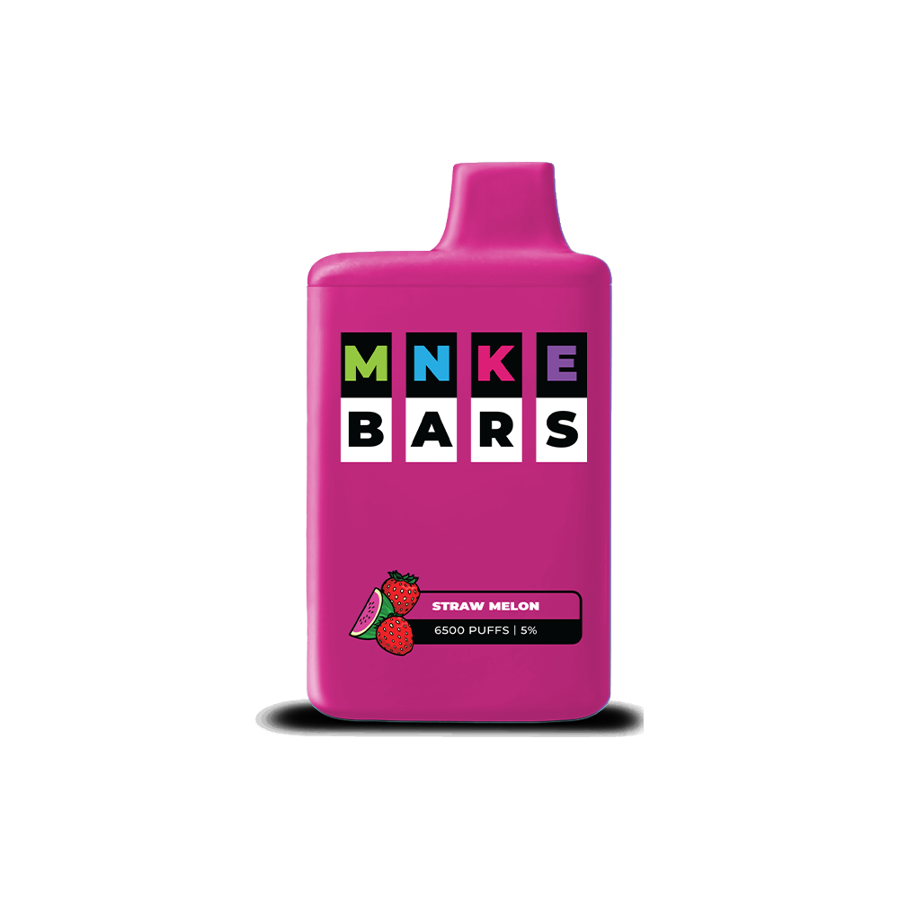 MNKE Bars XL Disposable 25000 Puffs 18mL 50mg | MOQ 5- Straw Melon