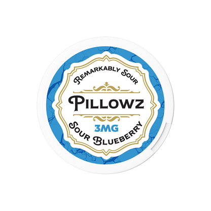 Pillowz TFN Nicotine Pouches (20ct Can)(5-Can Pack) | Sour Blueberry