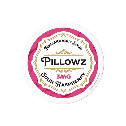 Pillowz TFN Nicotine Pouches (20ct Can)(5-Can Pack) | Sour Raspberry