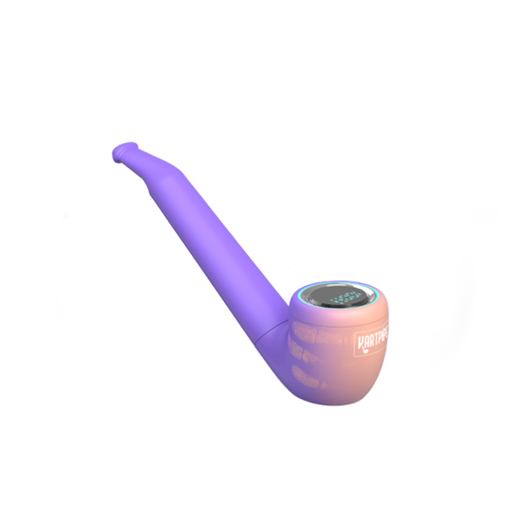 Luzid Kart Pipe 510 Battery Mod (650mAh) | Purple / Orange