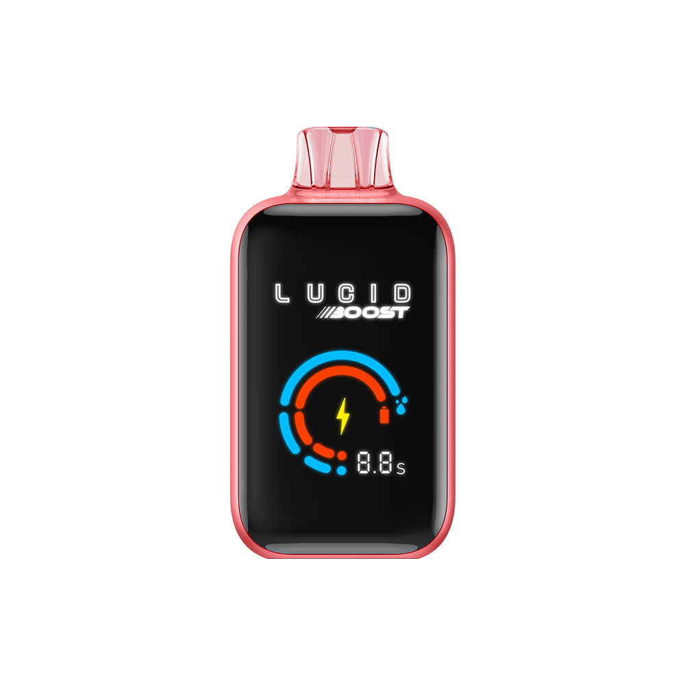 Lucid Boost Disposable | 20123 Puff | 18mL | 50mg | MOQ 5 | Sour Strawberry Punch