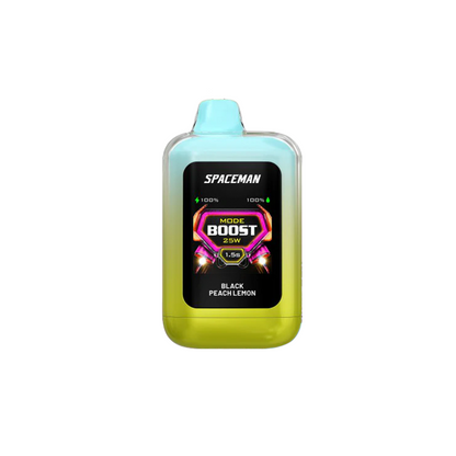 Space Man Nebula Disposable | 25000 Puffs | 18mL | 50mg | MOQ 5 | Black Peach Lemon