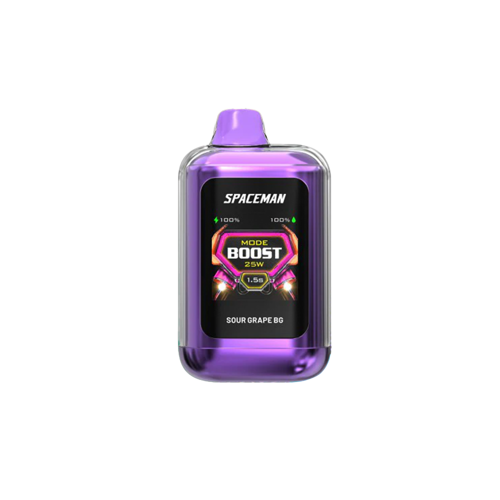 Space Man Nebula Disposable | 25000 Puffs | 18mL | 50mg | MOQ 5 | Sour Grape BG