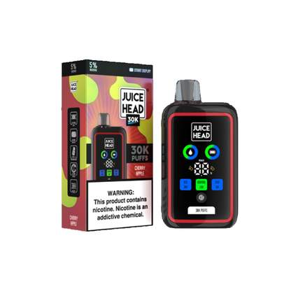 Juice Head 30K Disposable | 30000 Puffs | 24mL | 50mg | MOQ 5 | Cherry Apple with packaging