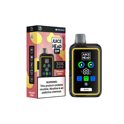 Juice Head 30K Disposable | 30000 Puffs | 24mL | 50mg | MOQ 5 | Strawberry Banana with packaging